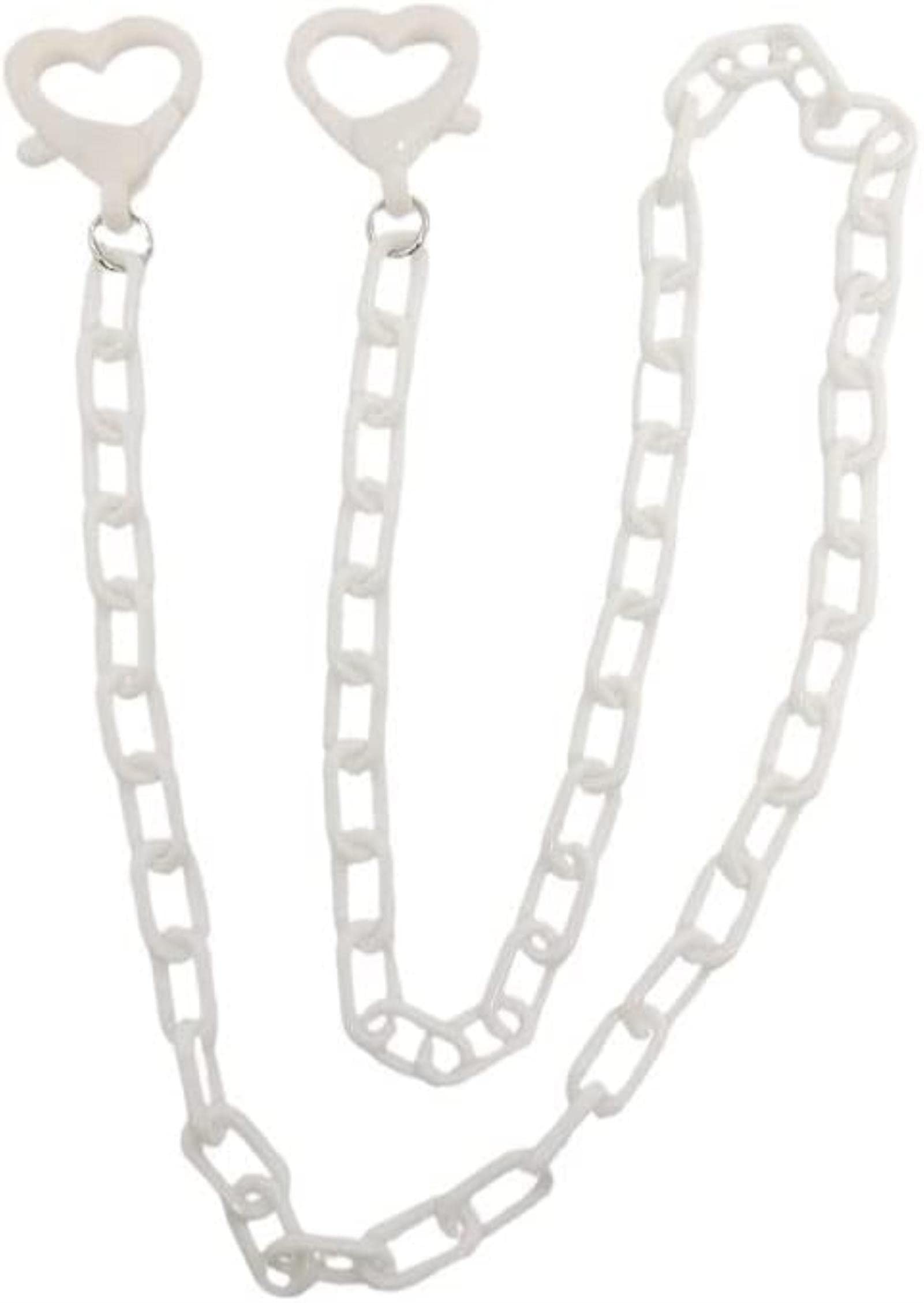 REVAHI Brillenketten für Frauen, Acryl-Lanyard für stilvolle Sonnenbrillenriemen, Brillenkordel (Color : Black, Size : 1)