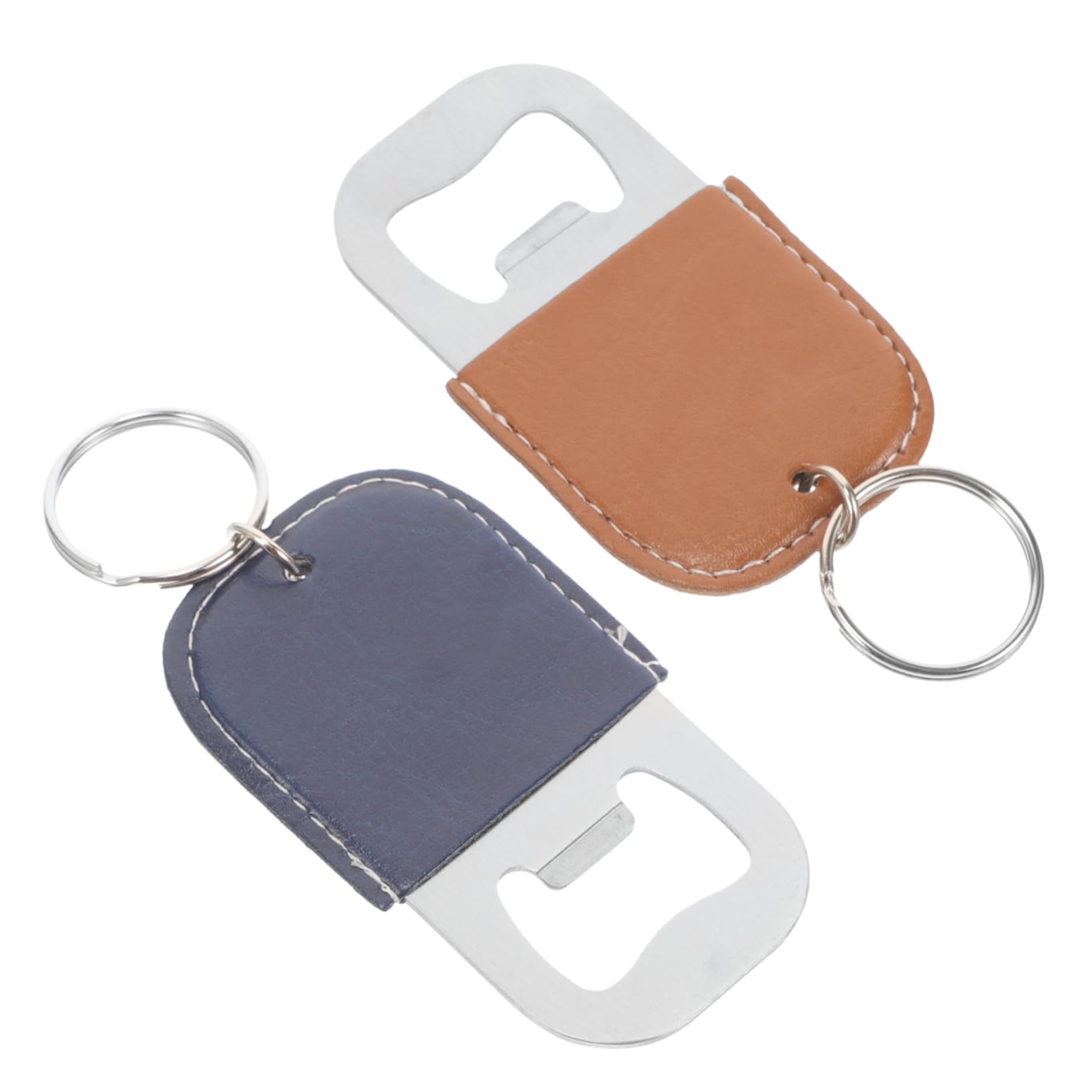 HAKIDZEL Keychain Bottle Opener Bottle Lid Remover Soda Beverage Opener Metal Keyring