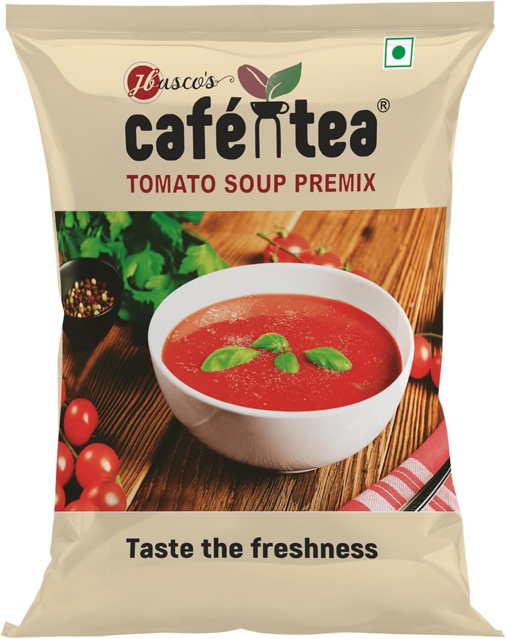 Café N Tea Instant Tomato Soup Premix Powder – Immunity Booster Superfood – Healthy, Quick & Delicious Soup Mix | 500g (Makes 62 Cups) – Pack of 2