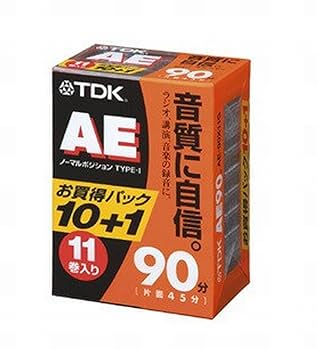 Amazon | TDK オーディオカセットテープ AE 90分11巻パック [AE