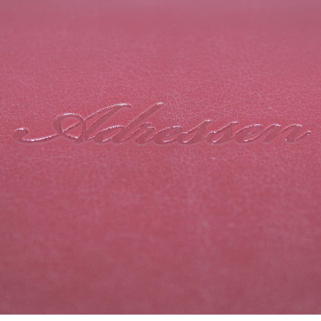Carnet d'adresses en cuir rouge