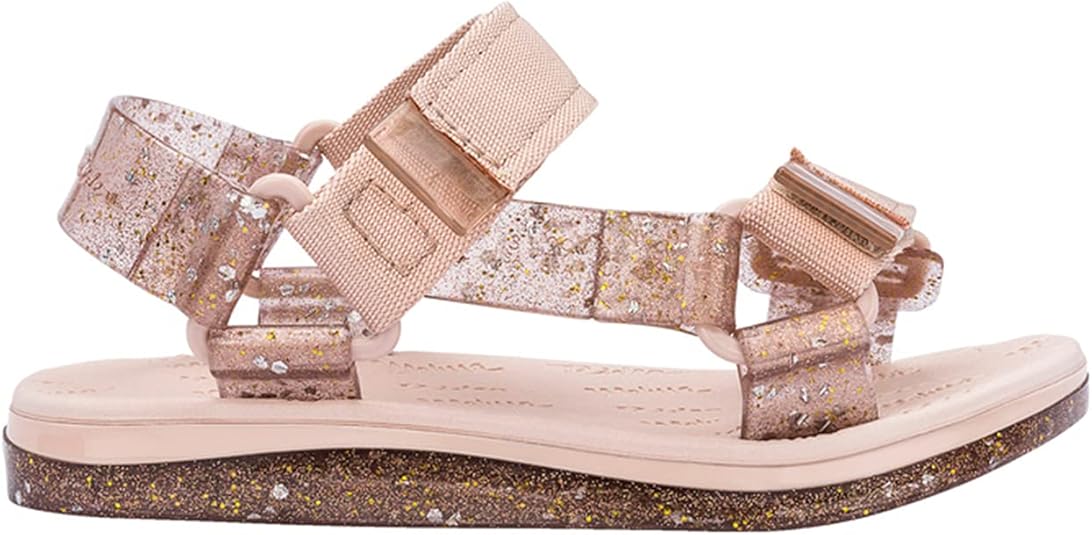 Sandália Mini Melissa Papete + Rider Infantil Cor:Rosa;Tamanho do  calçado:31 | Amazon.com.br