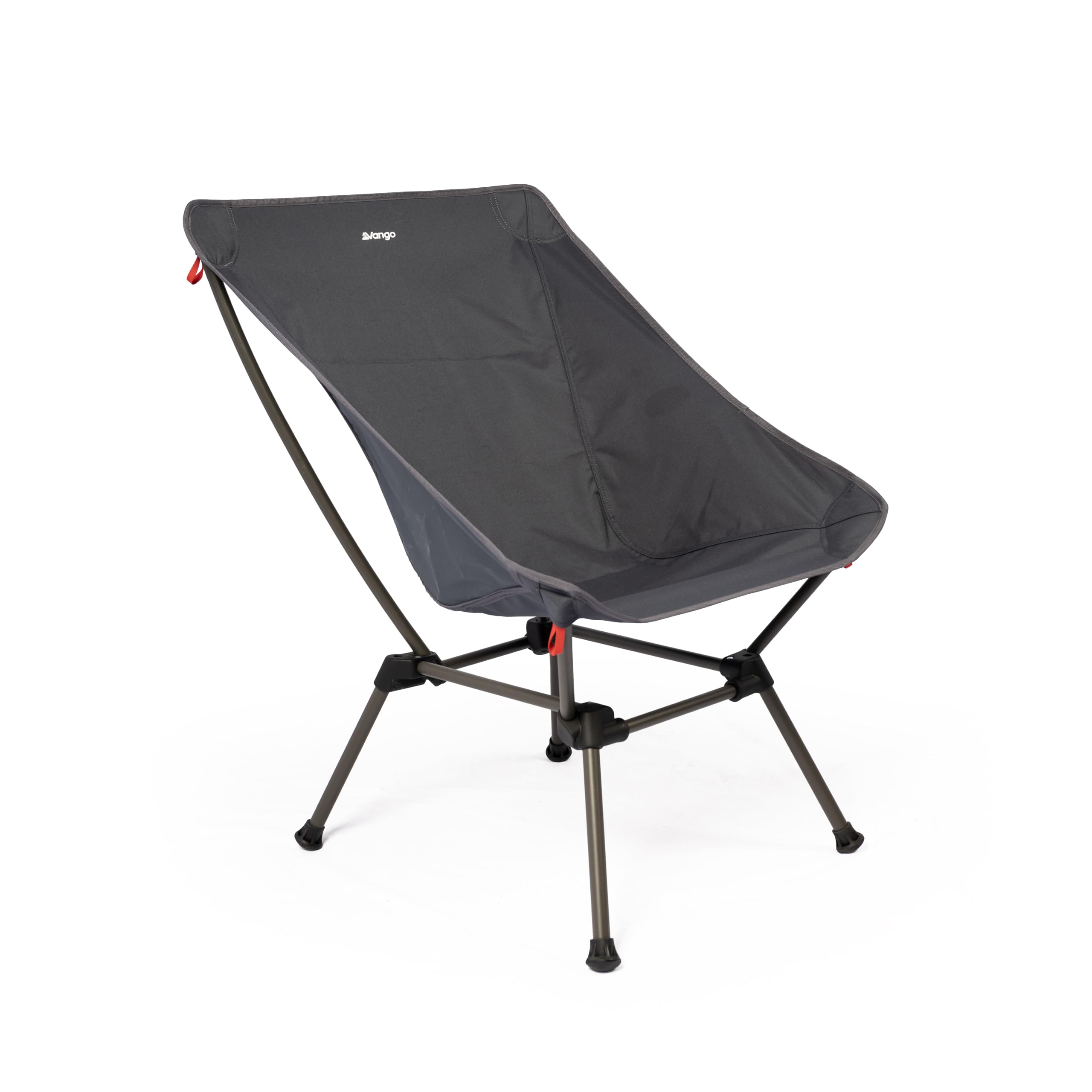 Vango Micro Lux Camping Chair – Oversized Compact Folding Chair with Steel Frame, Durable Endure Fabric, 180kg Heavy Duty Capacity, Carry Bag Included for Camping, Festivals & Outdoor Use (India Ink)