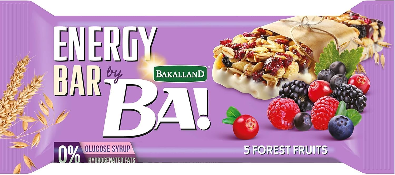 Bakalland Energy bar forest fruits 40g