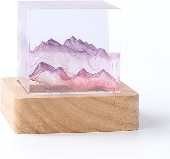 Creative Epoxy Bedside Lamp, Epoxy Art Table Lamp, Bedroom Decor, Perfect Home Decor and Unique Gifts, Handmade Home Decor Bedside Night Lamps, Mens Office Decoration A