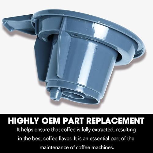 Miniatura 4 de Filtros de café de repuesto de una sola porción, compatibles con Beach FlexBrew, soporte FlexBrew K-Cup, aguja inferior y soporte para taza de