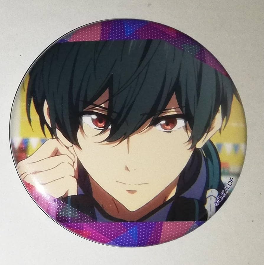 Free！桐嶋郁弥 缶バッジオープニング OP Amazon | Free! DF 桐嶋郁弥 缶バッジ オープニング | バッジ