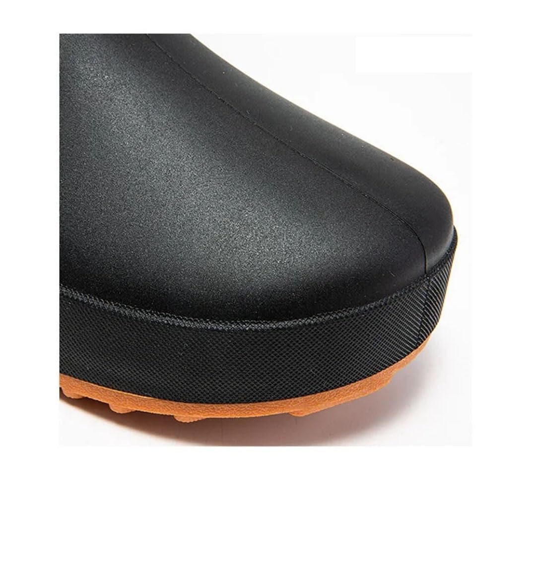 Stivali alti da donna per adulti, alla moda, antiscivolo, da lavoro, scarpe lunghe in gomma