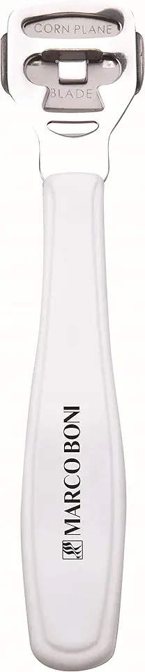 Marco Boni Desbastador De Calosidades Aço Inox 1712B Branco 1 Unidade