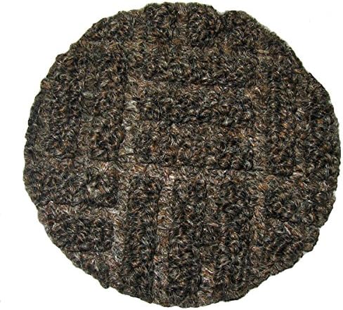 Waterhog Masterpiece Heavy Duty Basketweave Thunderstorm 2' x 3' Entrance Floor Mat - Gripper Backing for Carpeted Surfaces