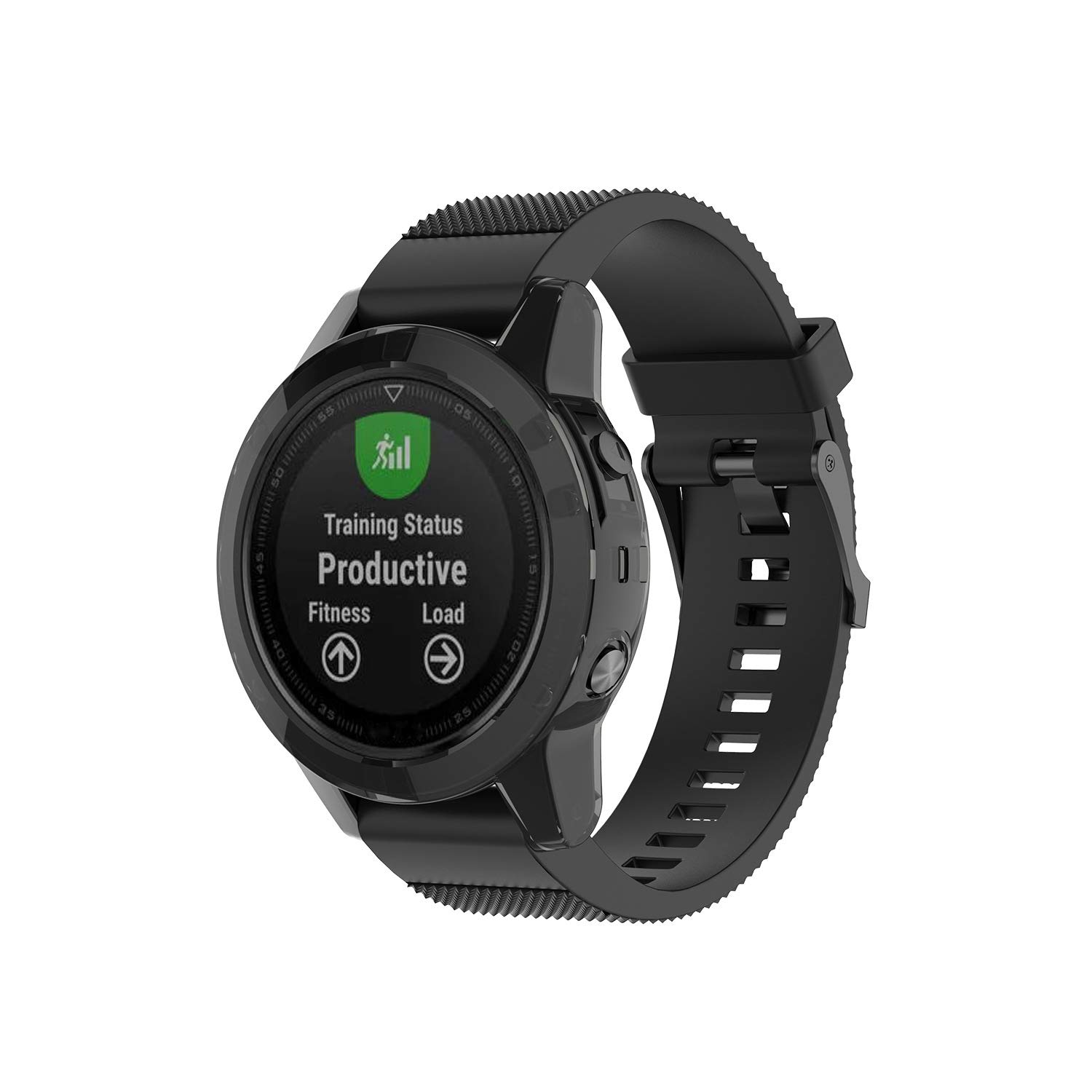 Custodia Protettiva In TPU Silicone Per Garmin Fenix 5S – Antiurto, Trasparente, Ricambio Perfetto - 3