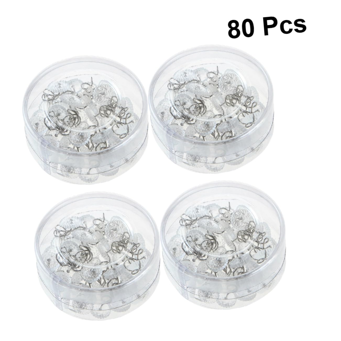 Happyyami 4 Boxes Twisted Nail Upholstery Pins for Secure Slipcovers Bedding and Tablecloths and Compact Fastener Clips for Sofa Blanket and Bed Sheet Stability