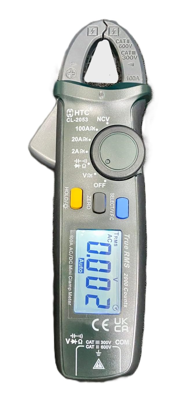 HTC CL-2053 MINI DIGITAL CURRENT LEAKAGE CLAMP METER AC/DC By Skyking ®-picture-10