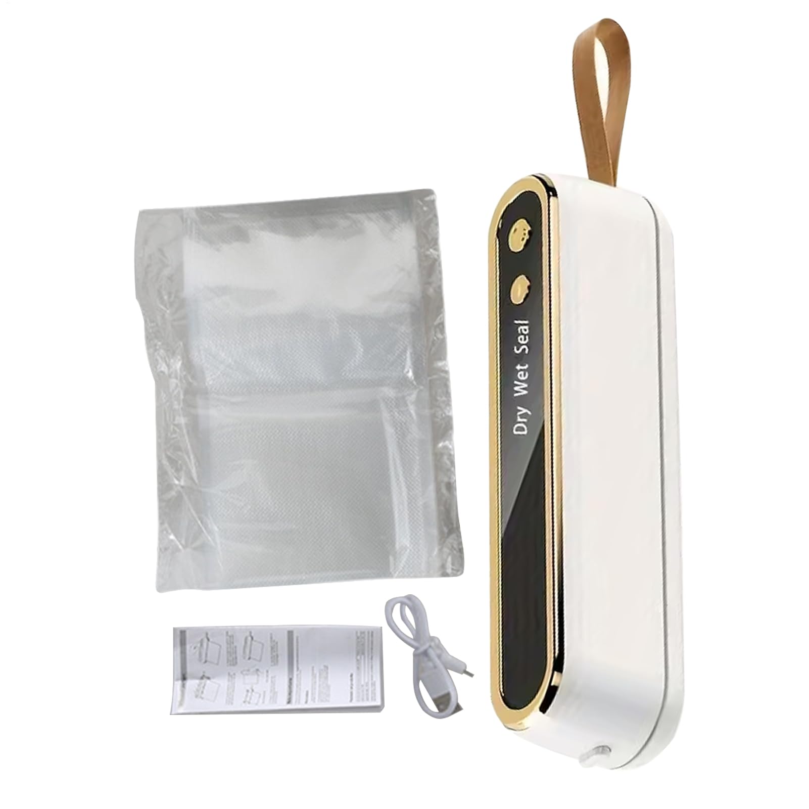Appareils de mise sous vide sans fil avec 10 sacs de scellage pour cuisine et voyage