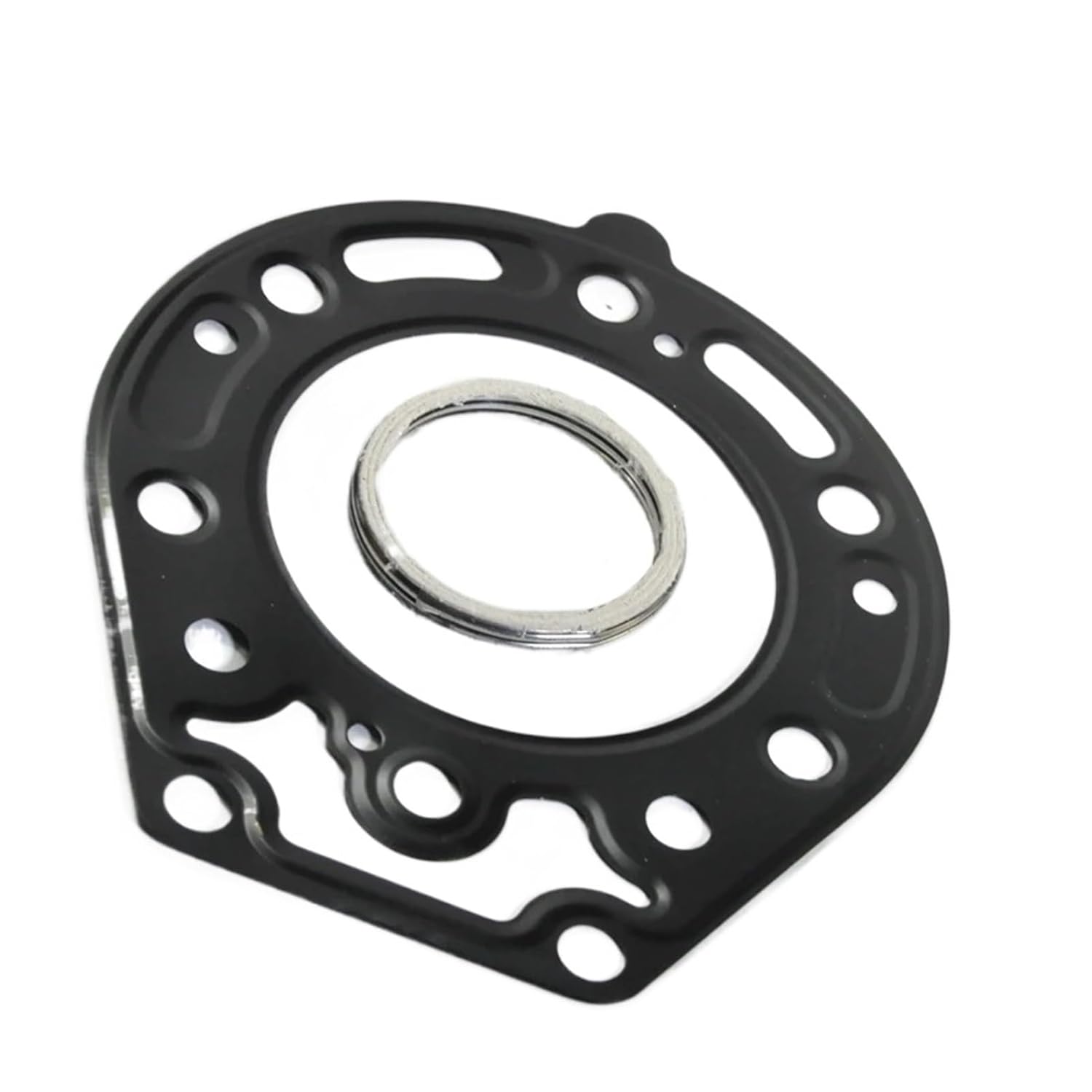 Motorcycle Cylinder Engine Crankcase Cover Gasket Kits Set for KDX200 1995-2006(Dark Grey)