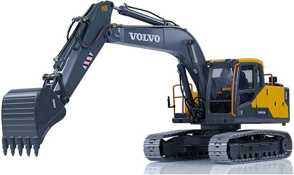 Double E EC160E KIT 1/14 Alloy RC Hydraulic Excavator Wireless Control Diggers Brushless Motor Engineering Vehicle Unassembled for Adults Hobby