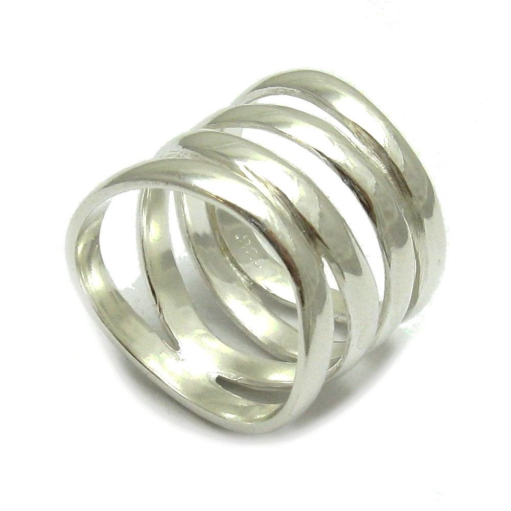Large bague en argent massif 925 R001226