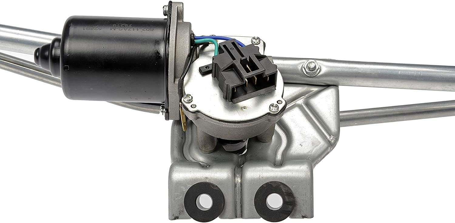 APDTY 153633 Windshield Wiper Motor & Transmission Linkage Assembly