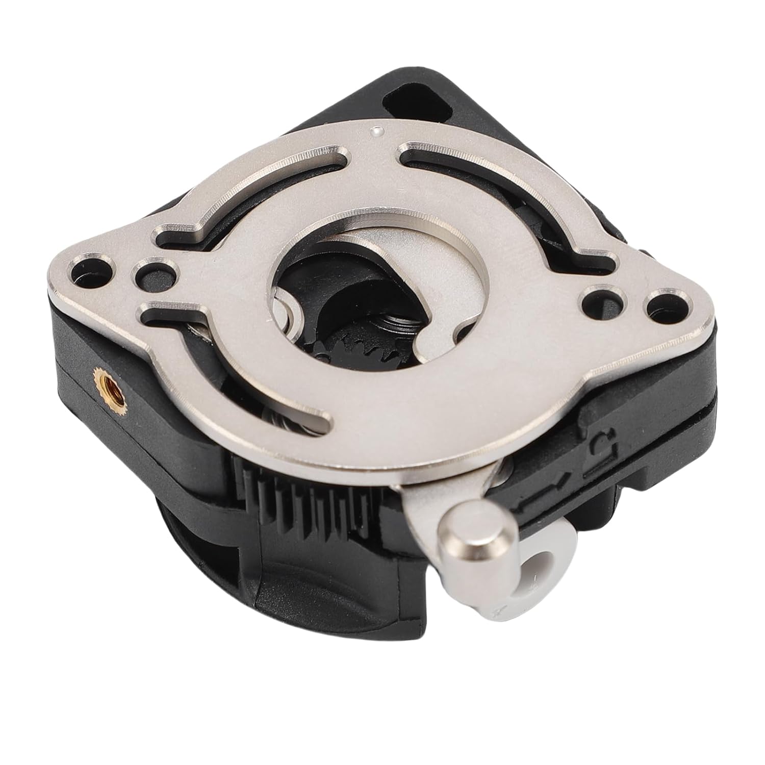 WALFRONT 3D Printer Extruder Kit, Metal Construction, Dual Gear Mechanism, Easy Installation and Versatile Filament Support for K1 K1C Ender