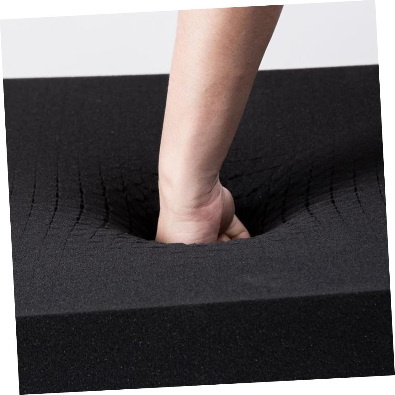 VALICLUD 2pcs Black Shipping Foam Pads 405x305x50mm Packing Padding Foam Board Protective Tool Box Drawer Liner Cushioning Inserts for Packaging and Shipping