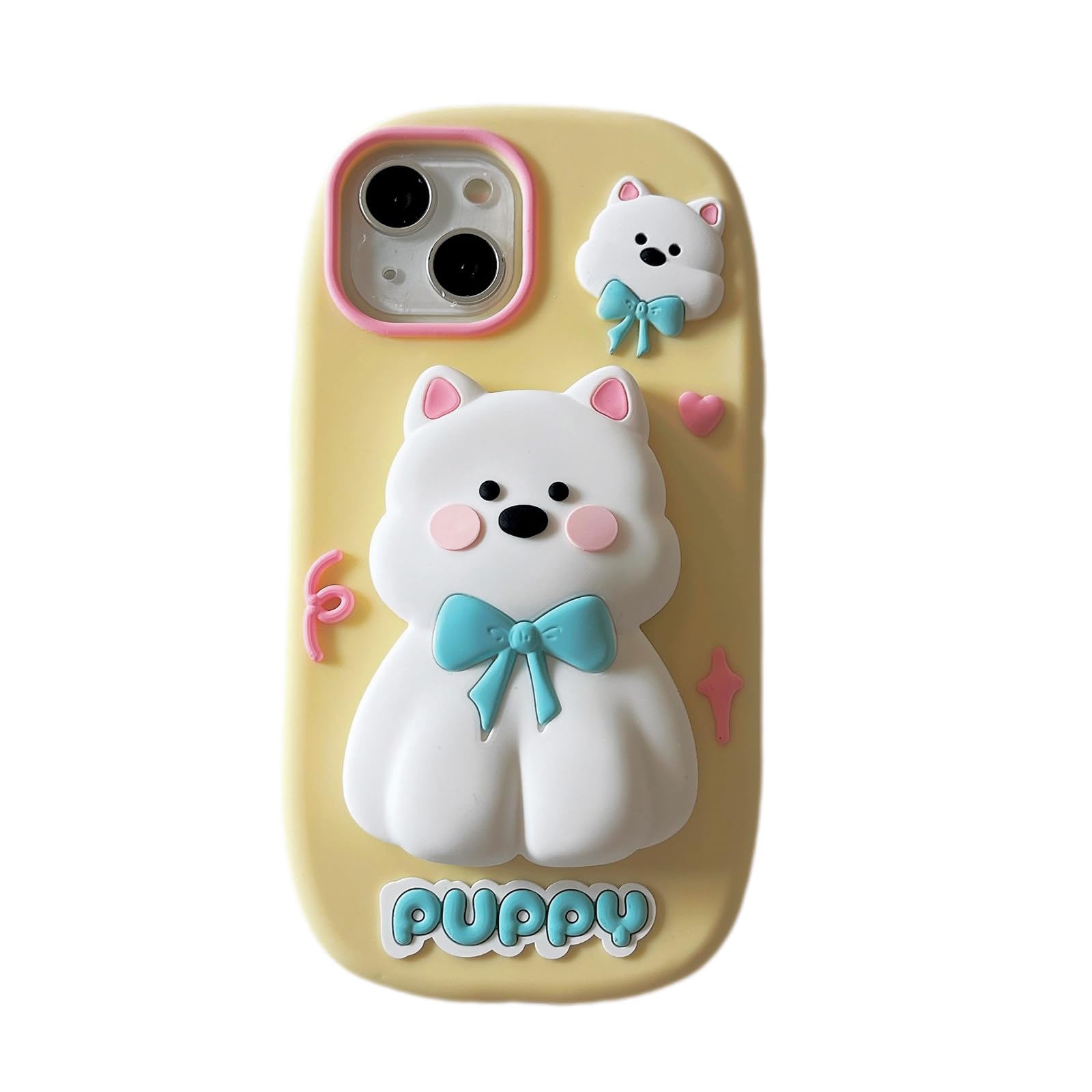 Amazon.co.jp: RUIKER iphone 15 用 ケース 動物 可愛い 立体