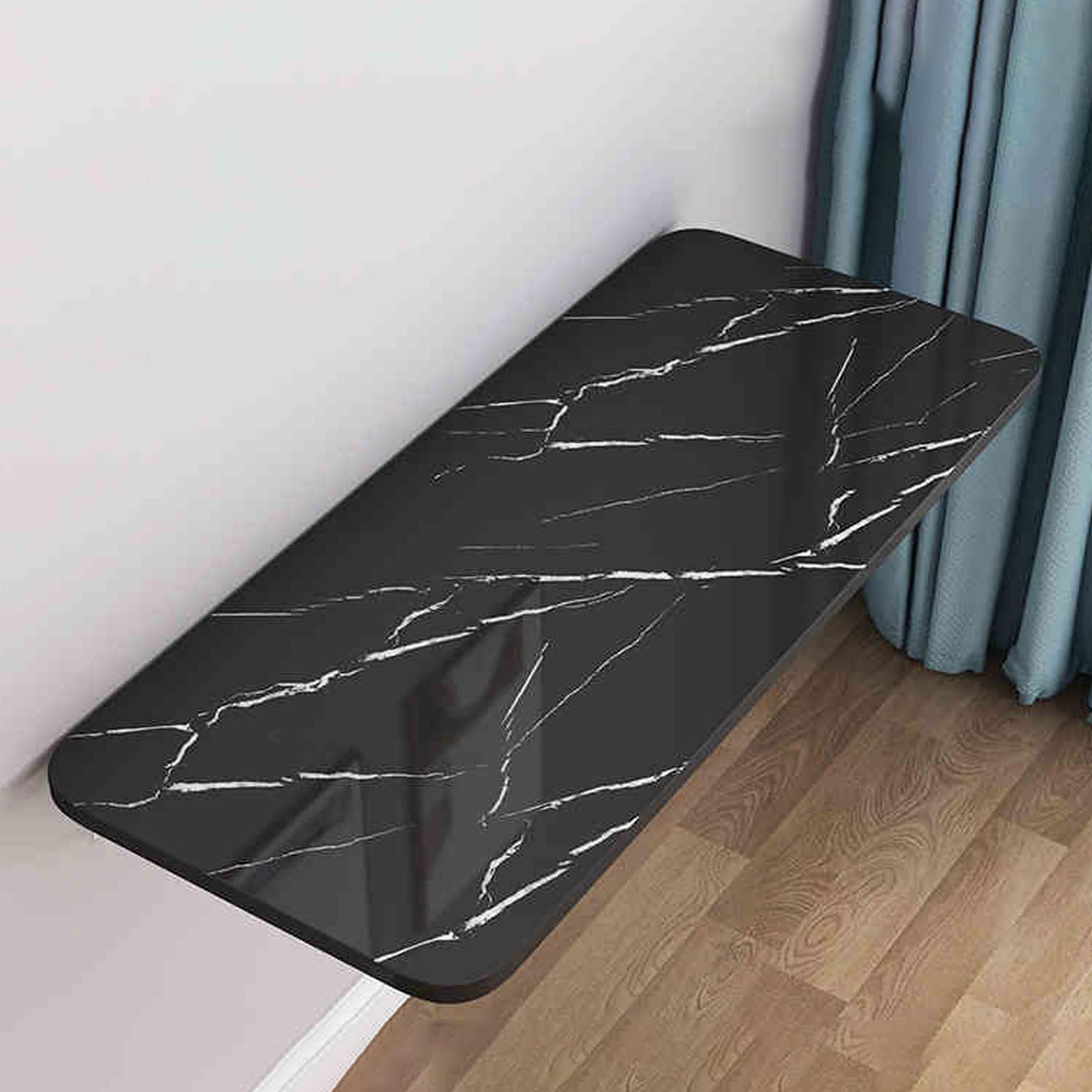 Table pliante murale pour un coin repas convivial ou un bureau suspendu de salon