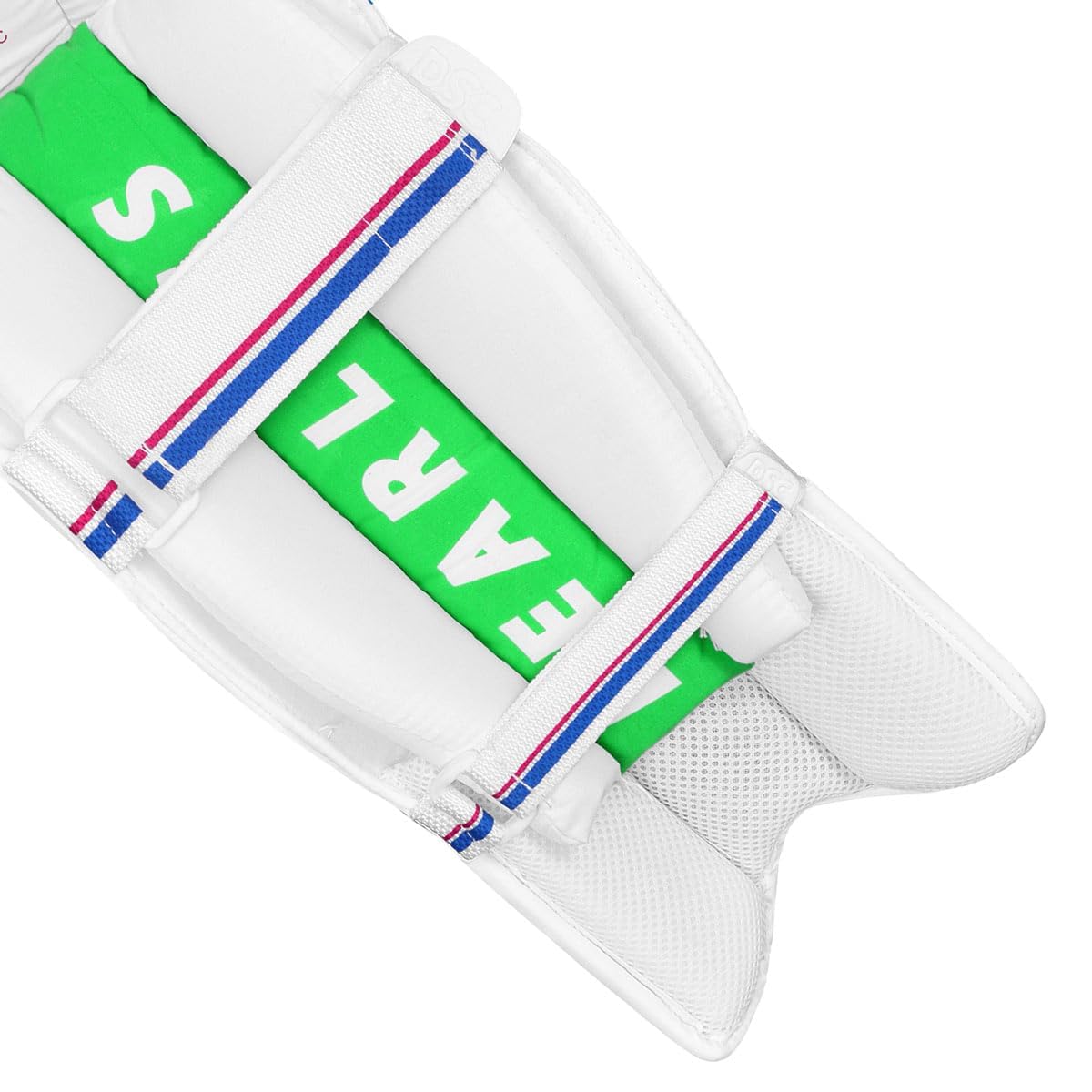 DSC Shoc PU Wicket Keeping Leg Guard Boys - White 3