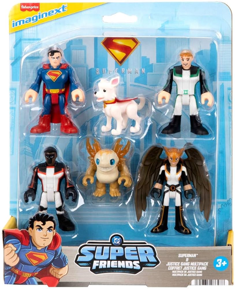 Fisher-Price Imaginext Superman Action Figure Multipack, 6 Fisher-Price Imaginext Superman Action Figure Multipack, 6