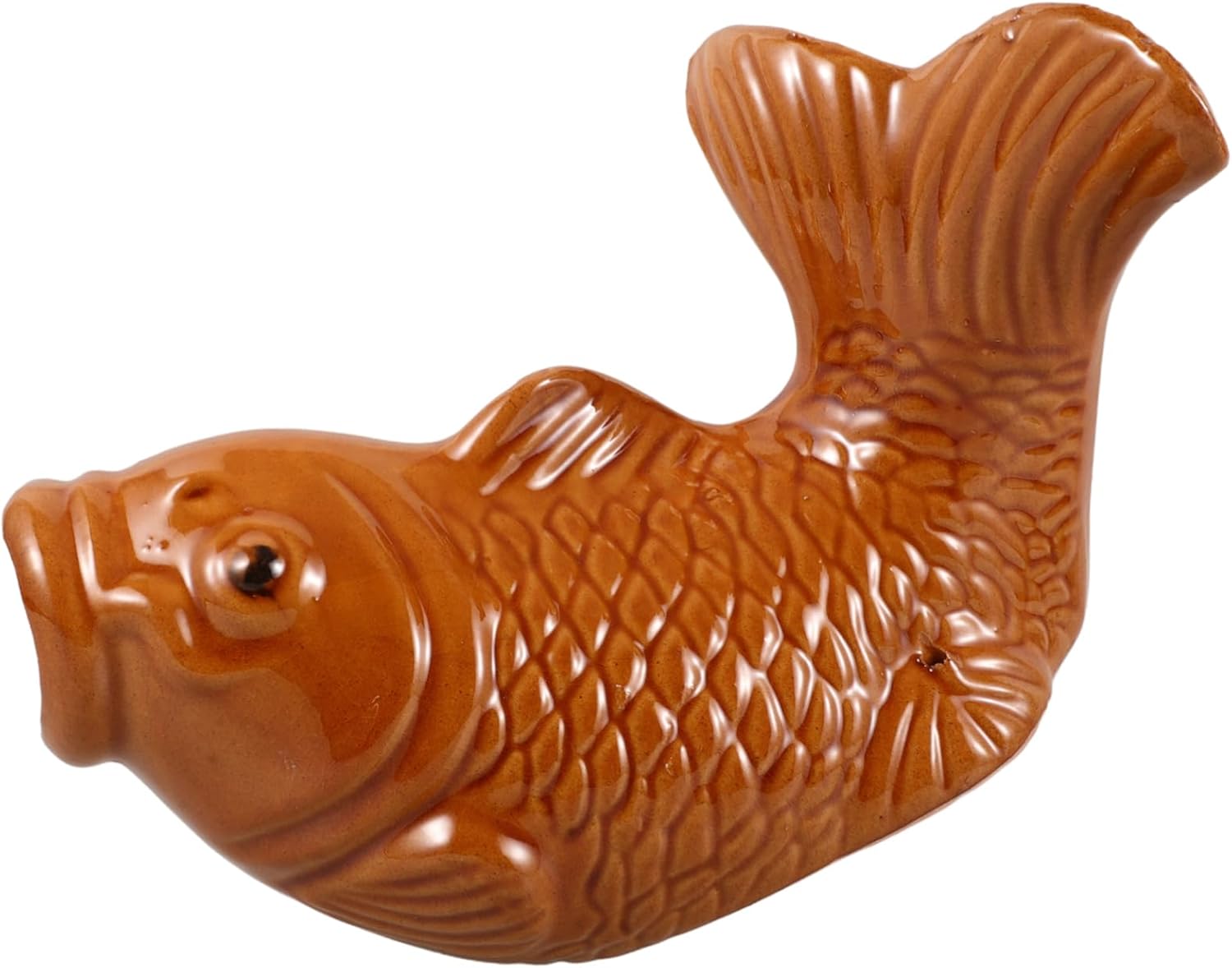 Kisangel Water Fountain Outdoor Garden Decor Fountain Fish Landscape Waterfall Decorative