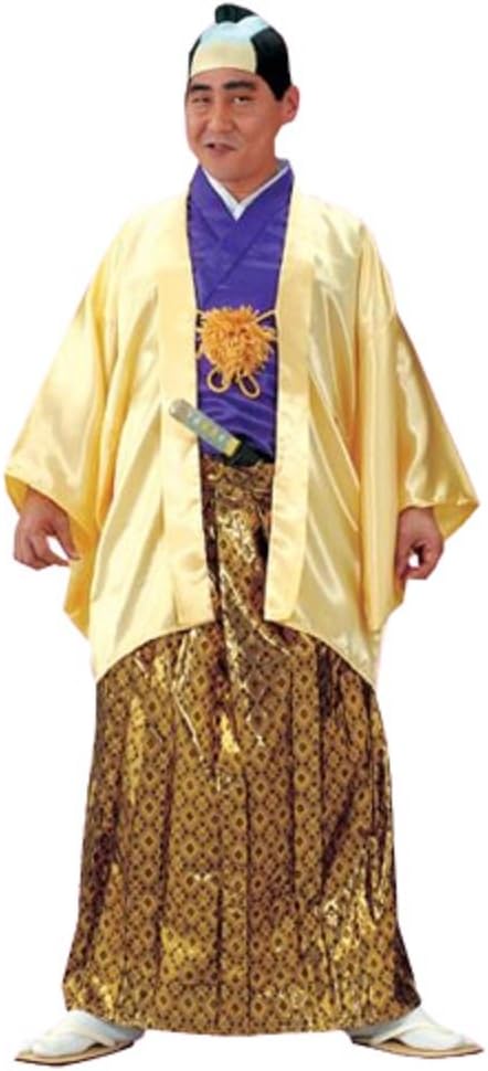 Lord Samurai of Edo -- Shogunate Era -- Men's Standard Size Costume