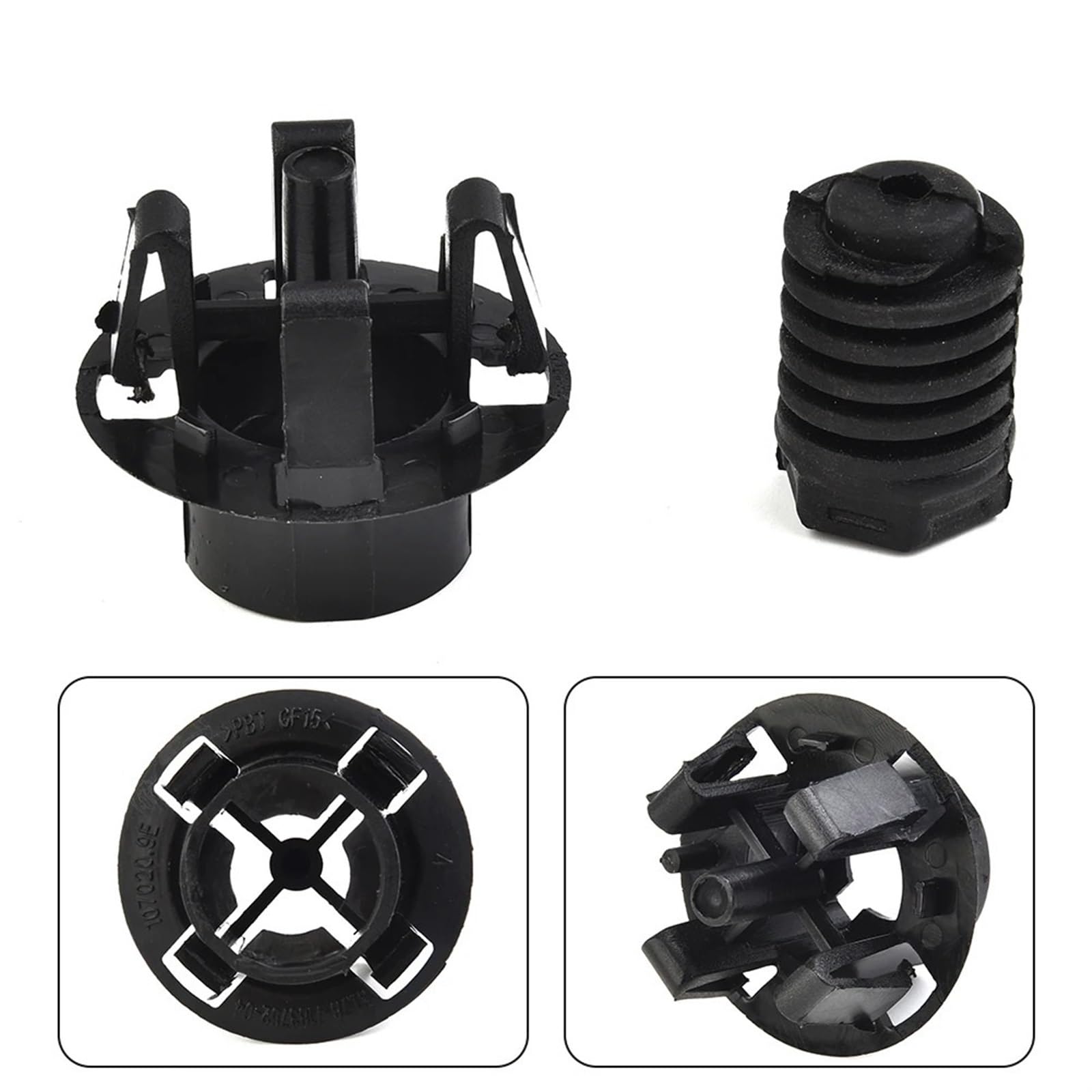 Tope de capó de goma negra, A0019981440, for Mercedes-Benz CLA 250.