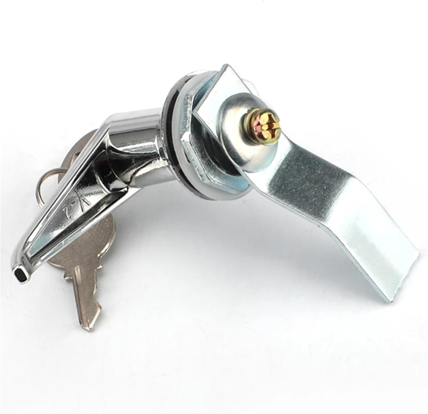 MS301 Power Distribution Box Switch Cabinet Door Lock MS303 Handle Lock Chassis Electric Meter Box Handle Lock Electric Cabinet 1Pcs(MS301 Button)