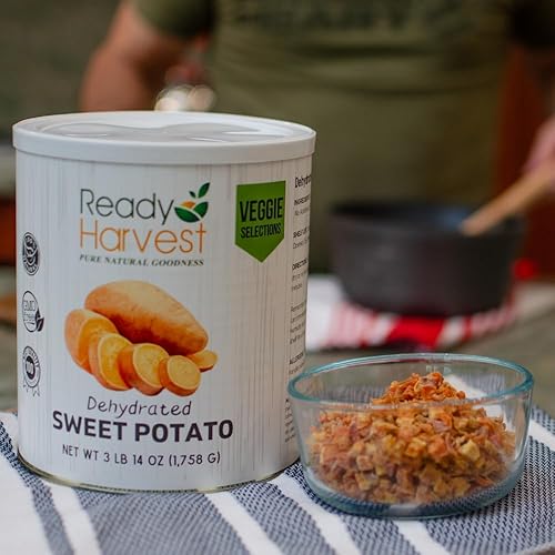Miniatura 4 de Ready Harvest Variedad de patatas liofilizadas para almacenamiento de alimentos de emergencia, suministros de campamento y kits de supervivencia