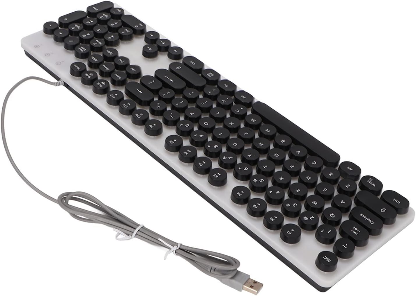 Amazon.co.jp RBG 104 キー コンピュータ キーボード メカニカル ゲーミング キーボード 円形キーボード ESports