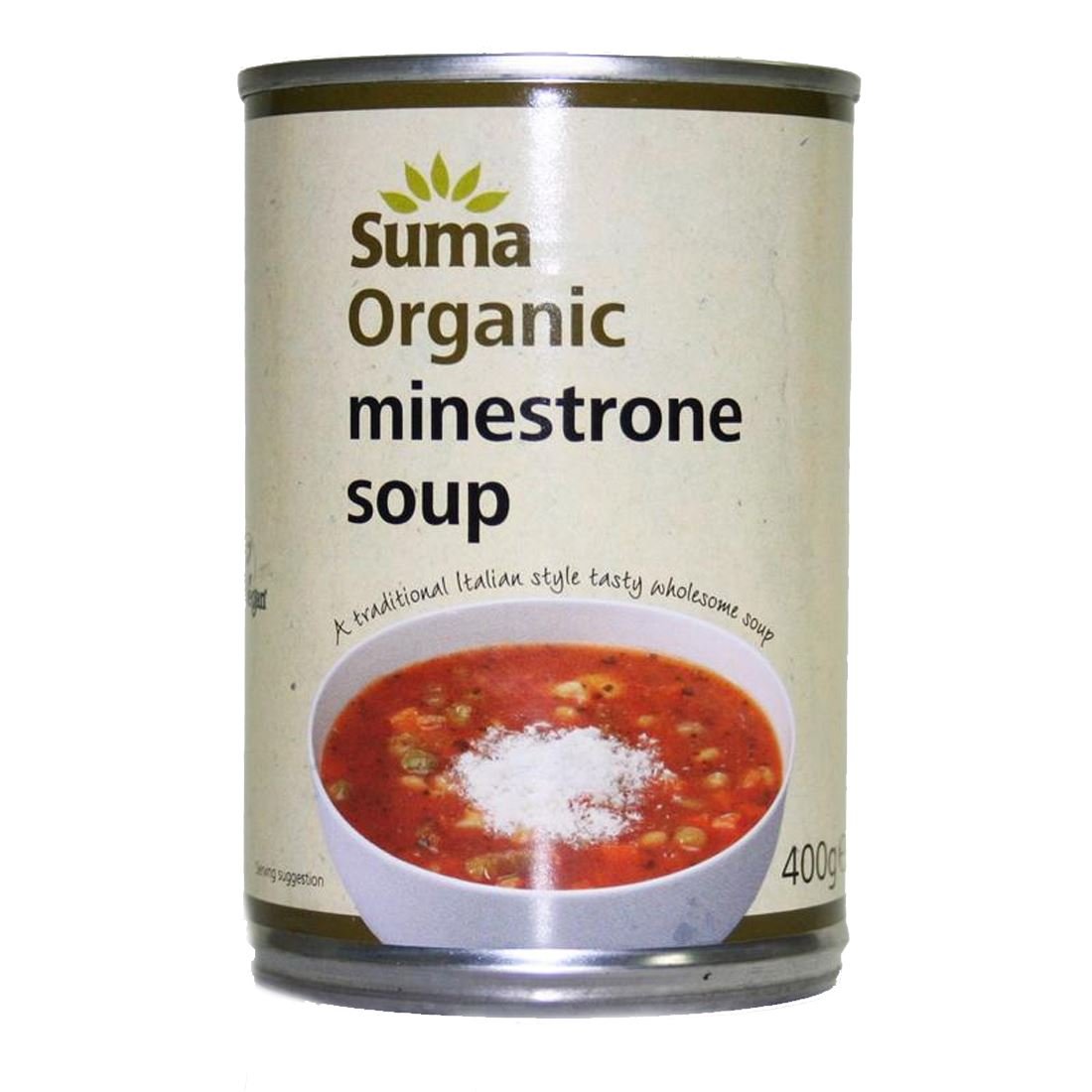 Suma | Minestrone Soup - Organic | 12 X 400G