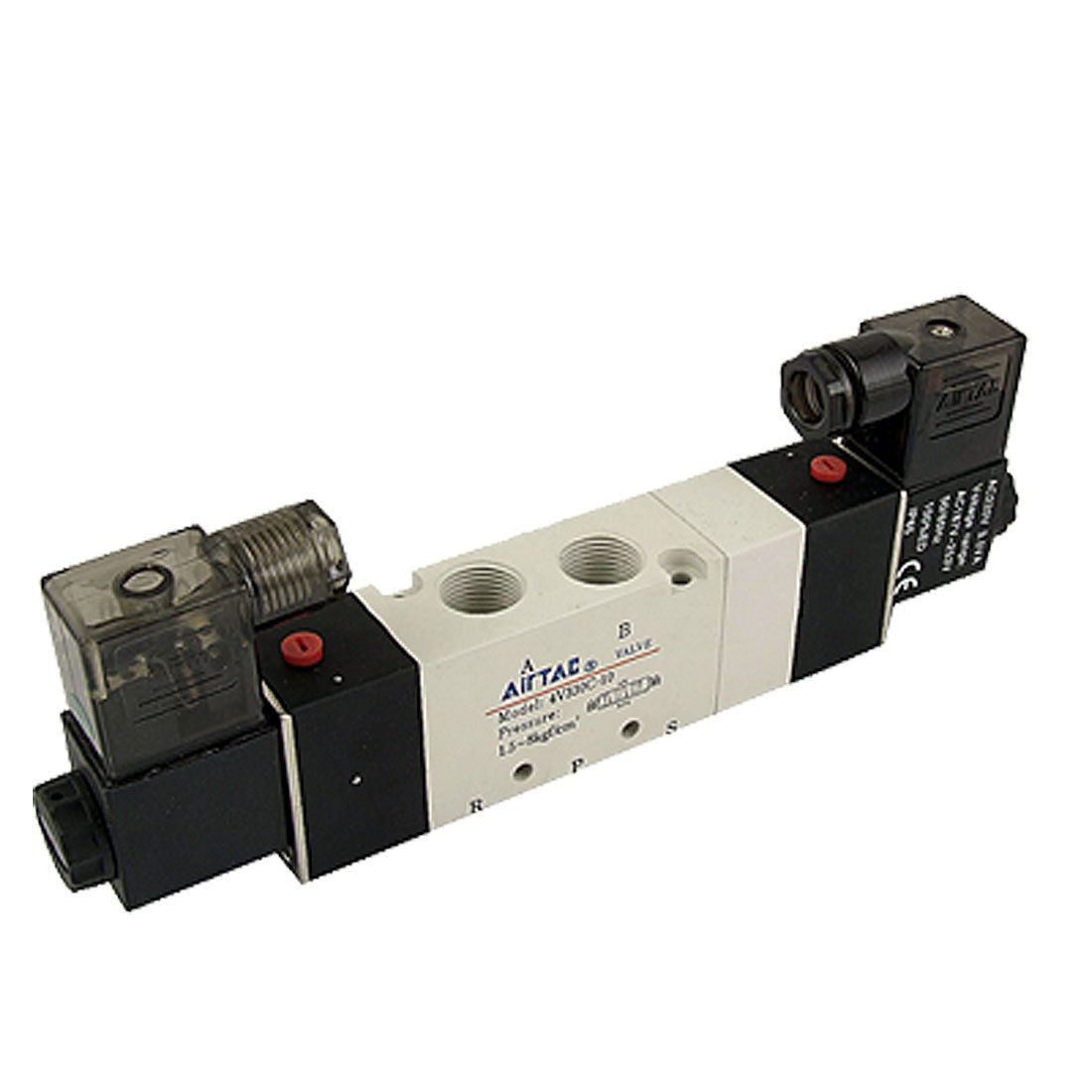 Électrovanne pneumatique 4V330C-10 AC 220V à 3 positions pour contrôle de cylindre