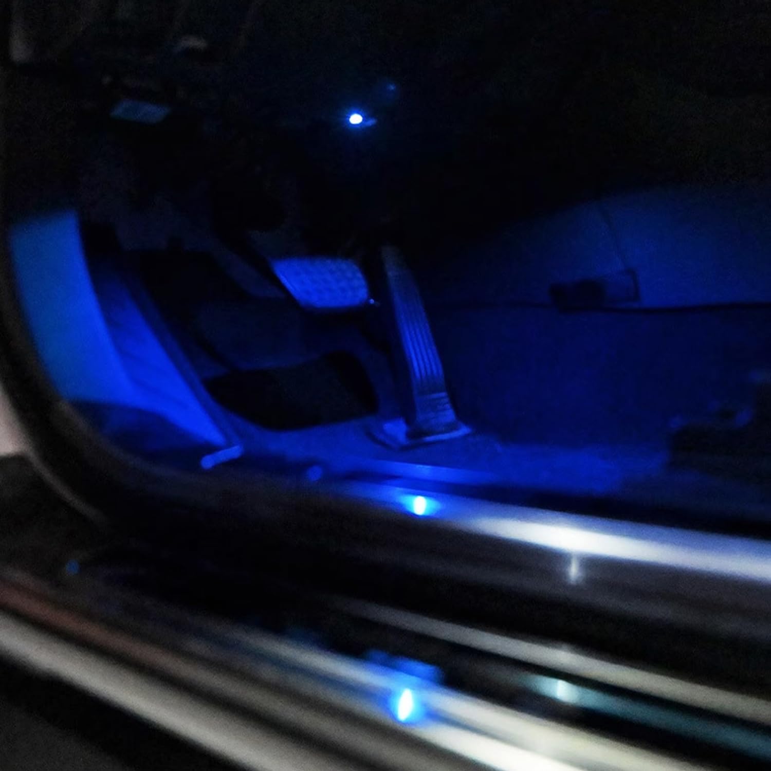 HIGH FLYING for Toyota RAV4 2019-2025 Car Accessories Under Dash Footwell Ambient LED Light Atmosphere Interior Light 1 Kit (Blue Lighted)