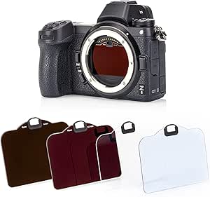 Kase 4 in 1 Clip-in Filter Kit (MCUV + ND64 + ND1000 + Neutral Night) for Nikon Z5 Z6 Z6II Z7 Z7II Z8 Z9 Z Mount Camera,Neutral Density ND &amp; UV &amp; Light Pollution Filters with Shockproof Optical Glass