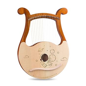 ライアーハープ Amazon | ライアー ハープ 、リラハープ、竪琴19金属弦ボーン