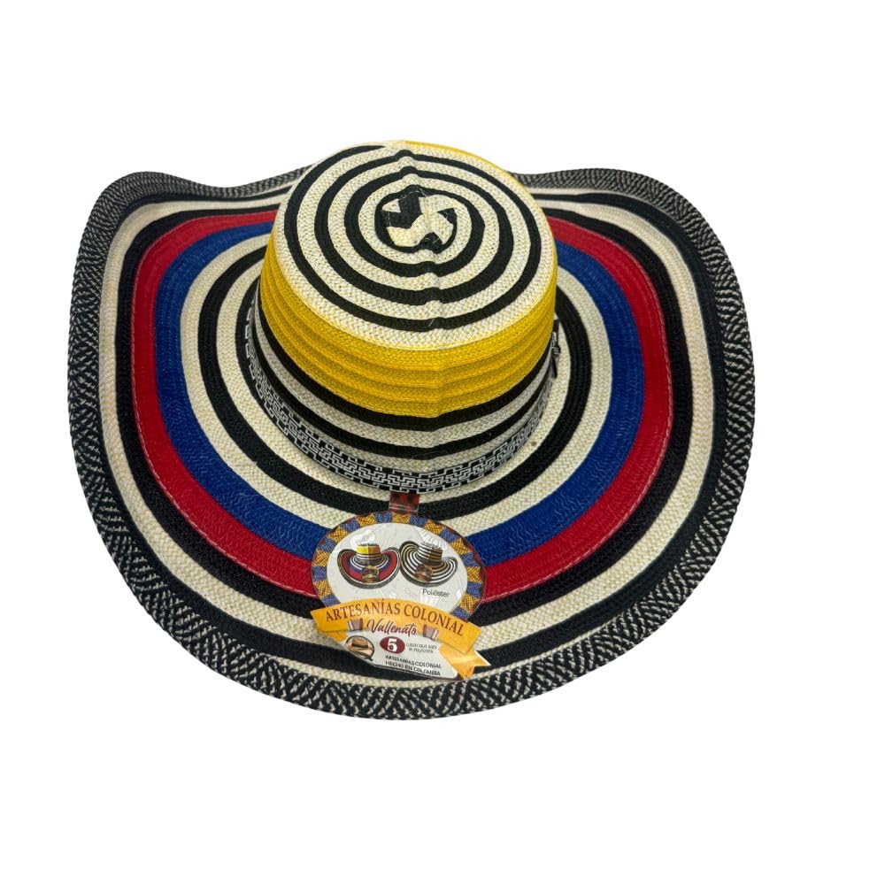 Sombrero Vueltiao Colombiano, Talla 5L, Unisex