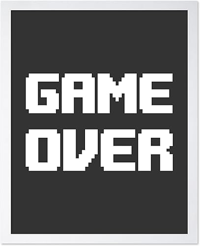 Miniatura 18 de Poster Master Póster para videojuegos de 6 piezas, diseño de consola retro, decoración colorida de sala de juegos o habitación de niño adolescente,