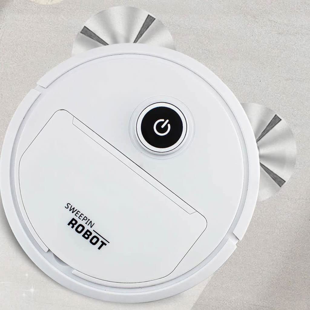 Enakshi® Smart Robot Vacuum Cleaner USB Cable Compact Quiet for Home Cleaning White|Home & Garden | Household Supplies & Cleaning | Vacuum Cleaners-image-24