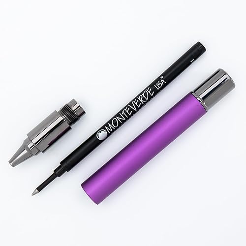Miniatura 5 de MONTEVERDE USA Ritma - Bolígrafo de punta redonda (morado) - Estuche de lujo, un regalo ideal para negocios y ocasiones especiales