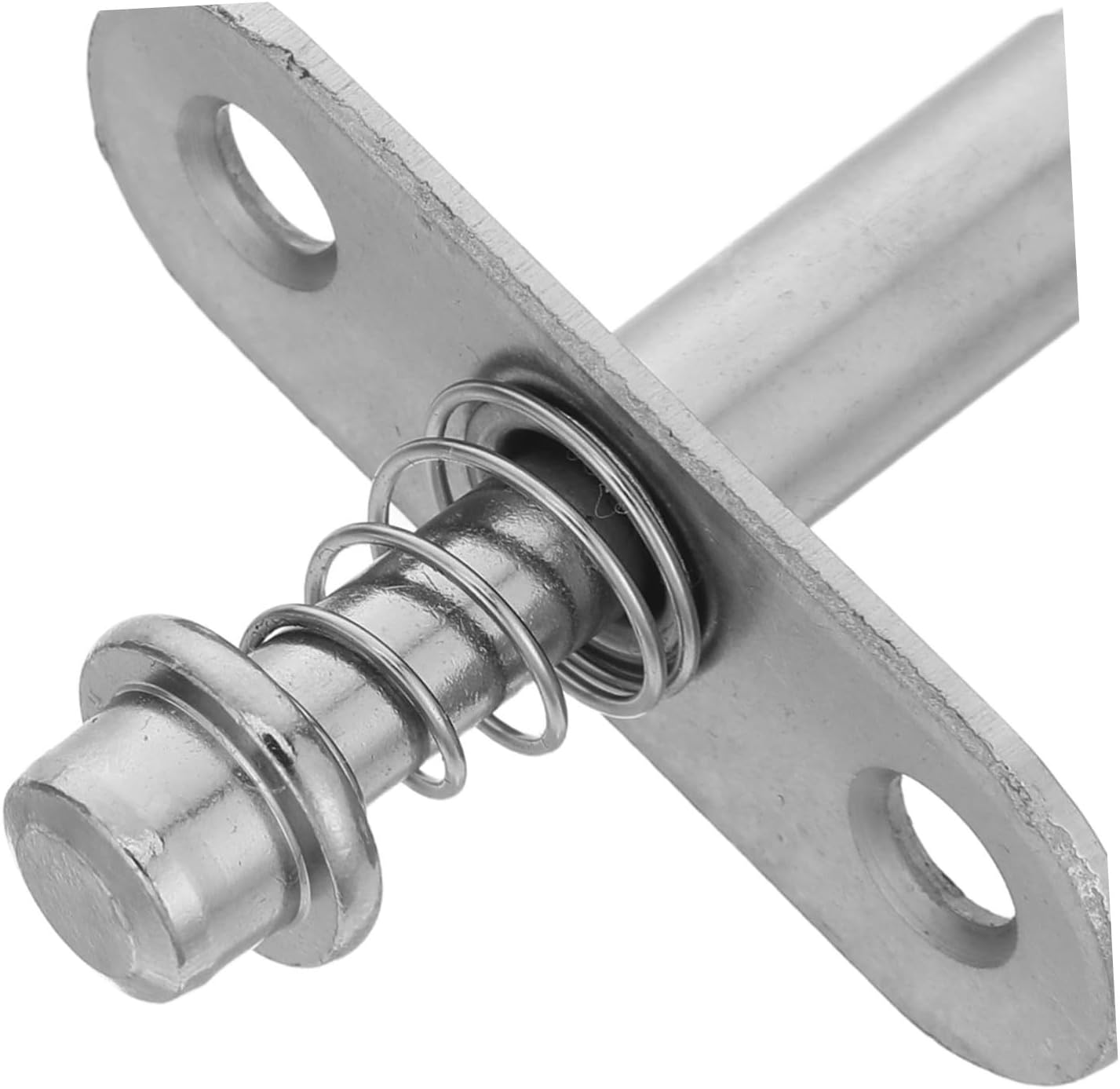 Silver Metal Loaded Pivot Hinge for Screen Doors Adjustable Spring