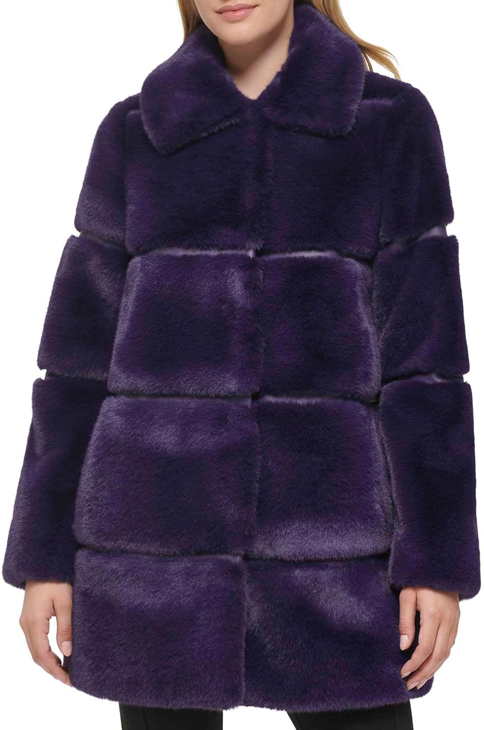 KARL LAGERFELD womens Karl Lagerfeld Paris Women's Faux Fur Jacket - Image 2
