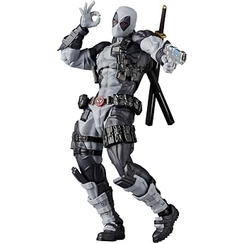 Kaiyodo Revoltech Amazing Yamaguchi Deadpool Ver. 2.5 X Force Color, Total Height Approx. 6.7 inches (170 mm), Non-scale, PVC