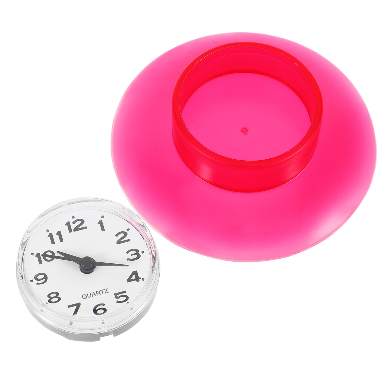 RORPOIR Cup Bathroom Clock Timer for Shower Bathtub Moisture-Resistant Design Mount for Kitchen Washroom Use