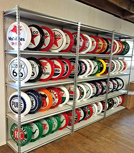 Image of New Reproduction Phillips 66 Gas Pump Globe Already Assembled - Black Outer Frame - Ships Free Next Business Day to Lower 48 States