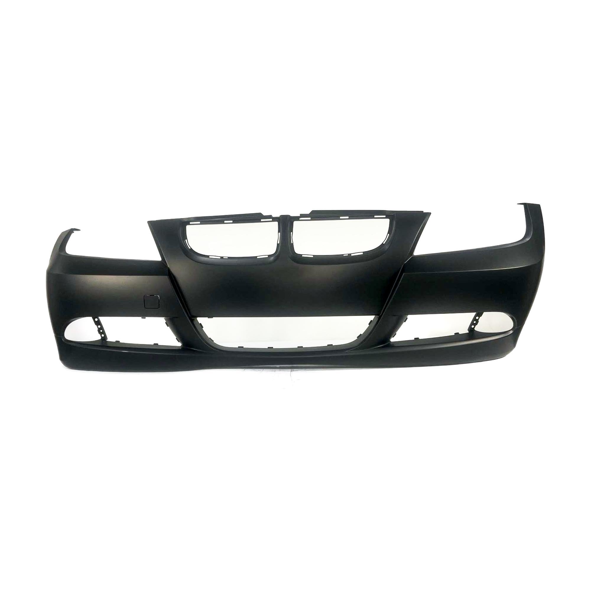 FitParts Compatible With Front Bumper Cover 2006 2007 2008 BMW 3 Series 323 325 328 330 Sedan Wagon. New, Primed. W/o Head Light Washers. 51117140859 BM1000180