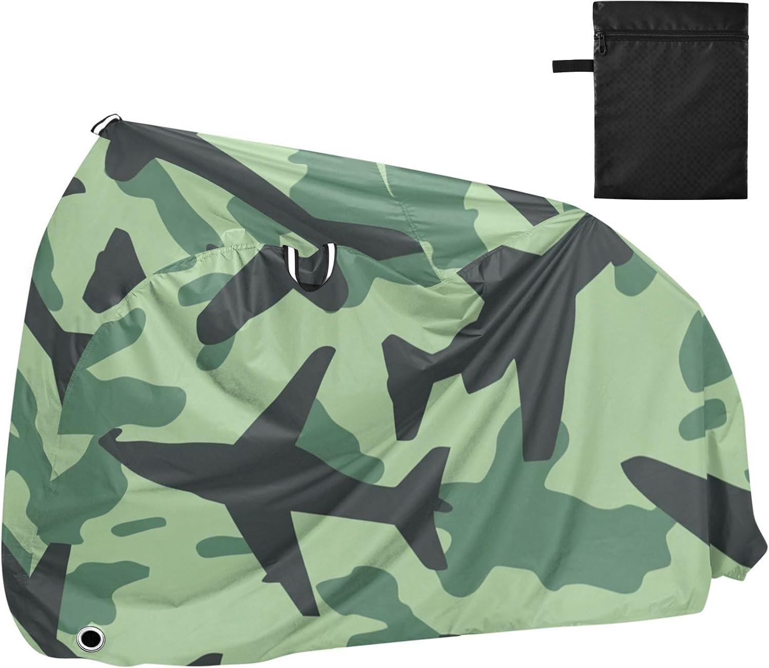 Green Planes Camouflage Covers for Bike Uv Resistant Motorcycle Cover Bikes Accessories
